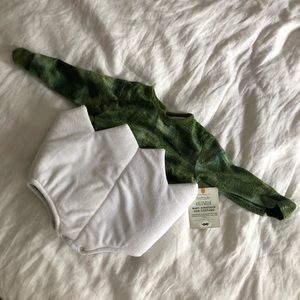 Pottery Barn Kids Baby Dinosaur Egg Costume NO HEADPIECE 6-12m